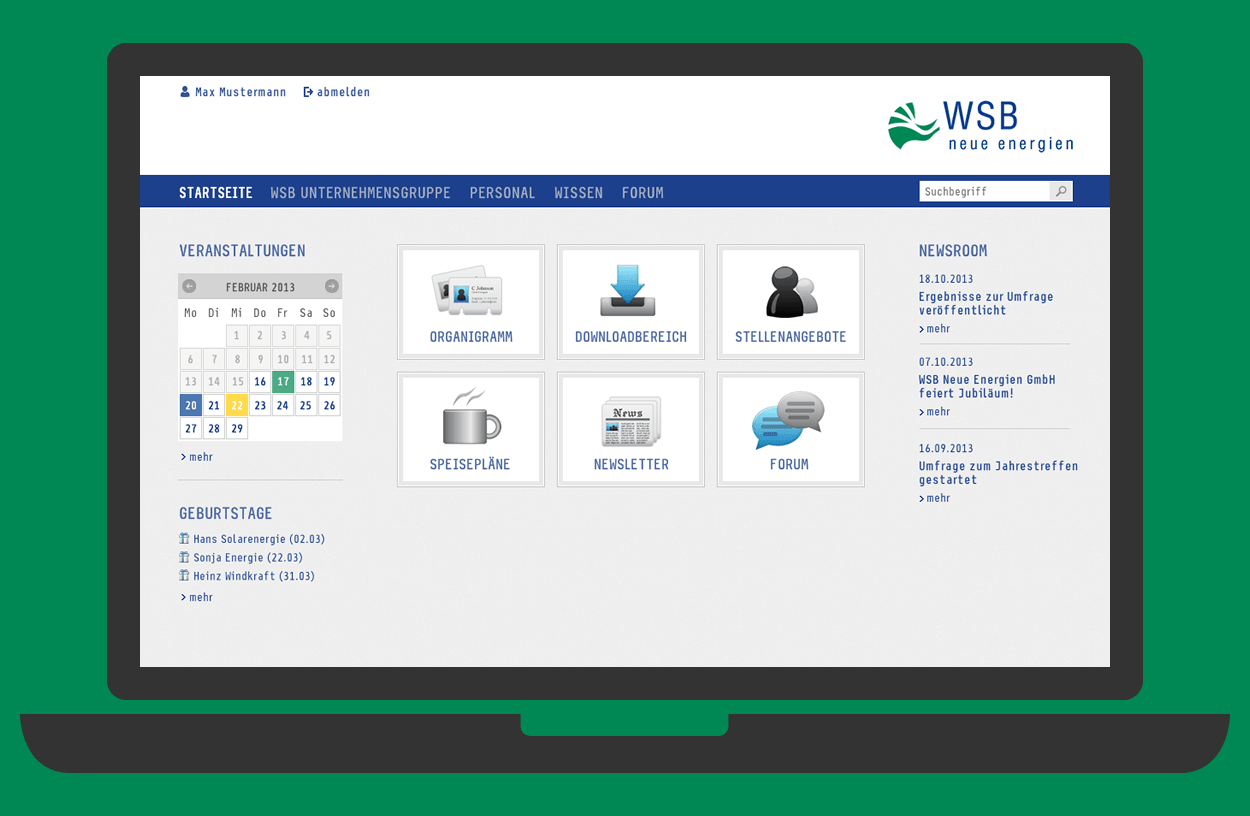 Intranet WSB